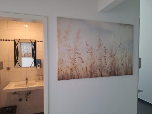 Eingang Herrentoilette